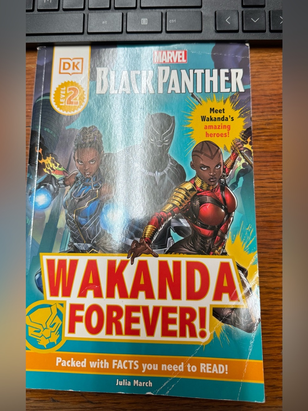 Marvel DK Black Panther "Wakanda Forever" Kids Level 2 Book Fiction Series
